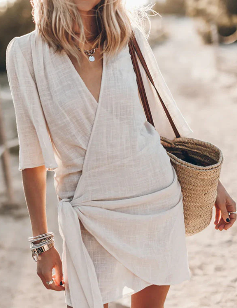 Nora - mini-robe aérienne