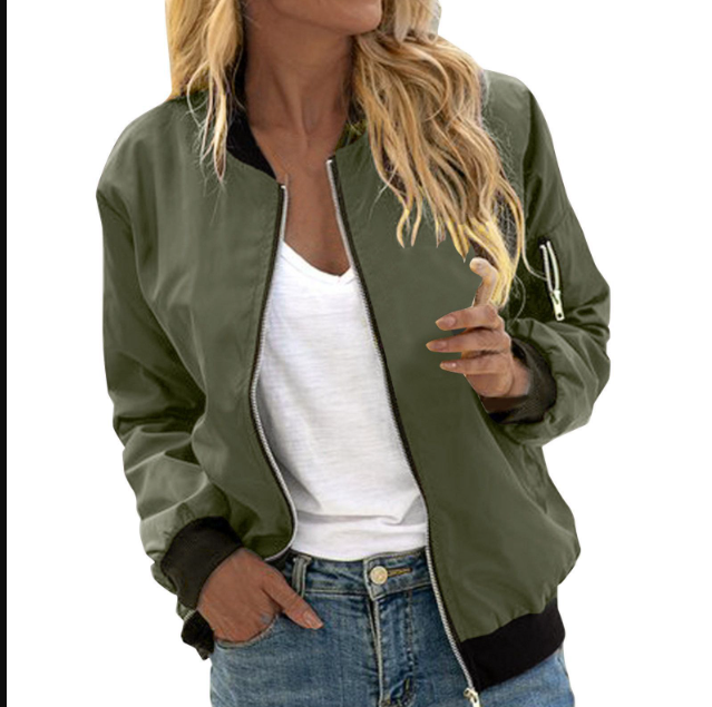 Rinna - Veste bomber classique et élégante avec poches - parfaite pour toutes les occasions