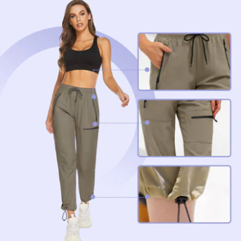 Ulysse | pantalon de randonnée cargo léger et à séchage rapide pour femme