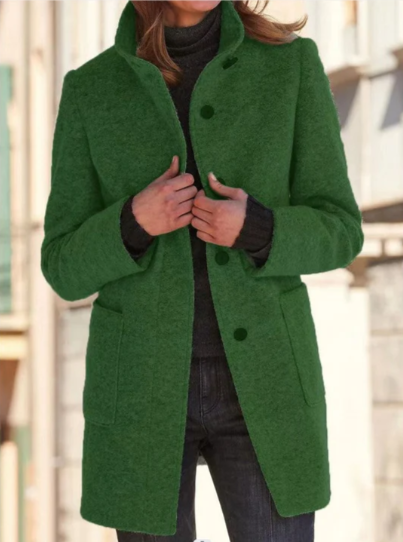 Felicity - un manteau boutonné élégant et confortable