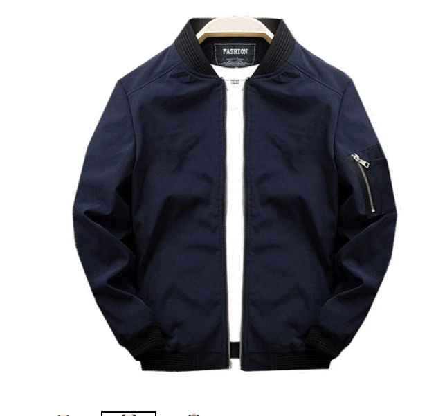 Mesa - Veste d'extérieur pour homme avec fermeture à glissière sur les manches