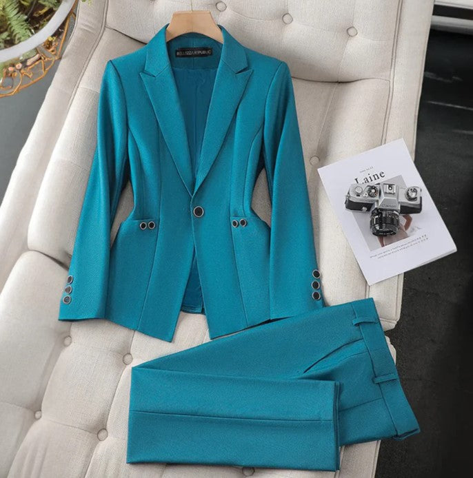 Laura - ensemble élégant blazer et pantalon