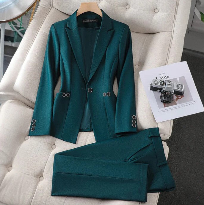 Laura - ensemble élégant blazer et pantalon