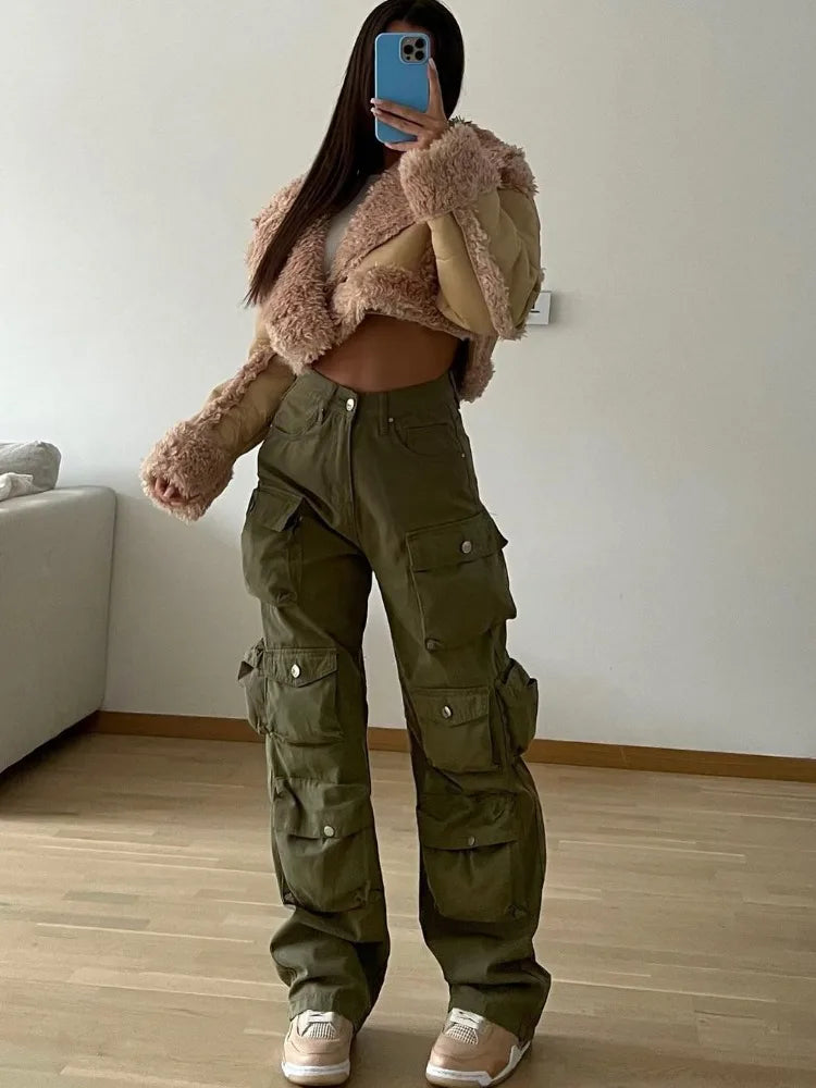 Sapphire - pantalon cargo décontracté avec plusieurs poches