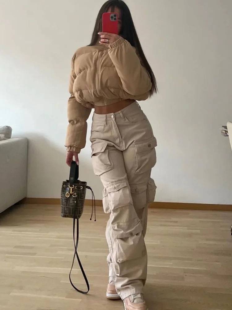 Sapphire - pantalon cargo décontracté avec plusieurs poches