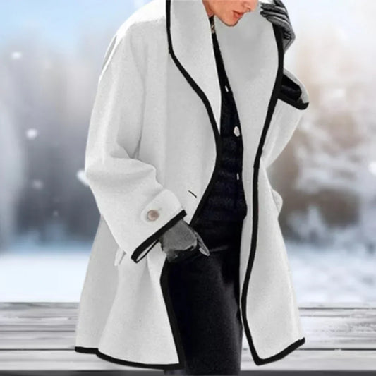 Carmel - manteau de laine rétro