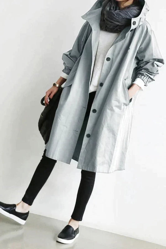 Imperméable surdimensionné tendance urban shield