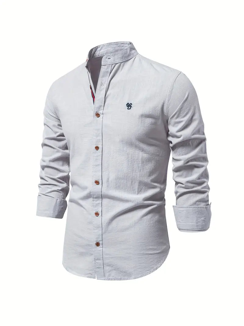 Benjamin – chemise à manches longues avec boutons pour le printemps