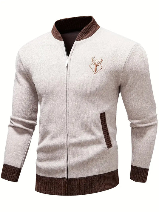 Ysmael - cardigan zippé homme