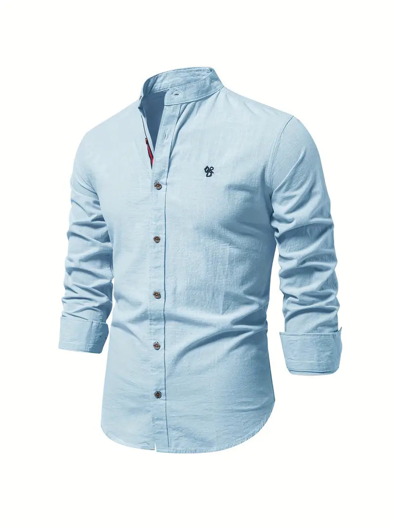 Benjamin – chemise à manches longues avec boutons pour le printemps