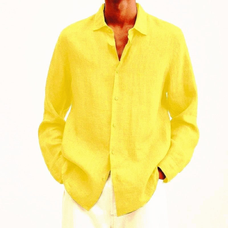 Chemise en lin élégante pour homme - Albert