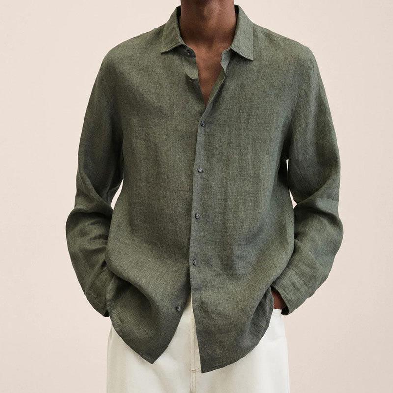 Chemise en lin élégante pour homme - Albert
