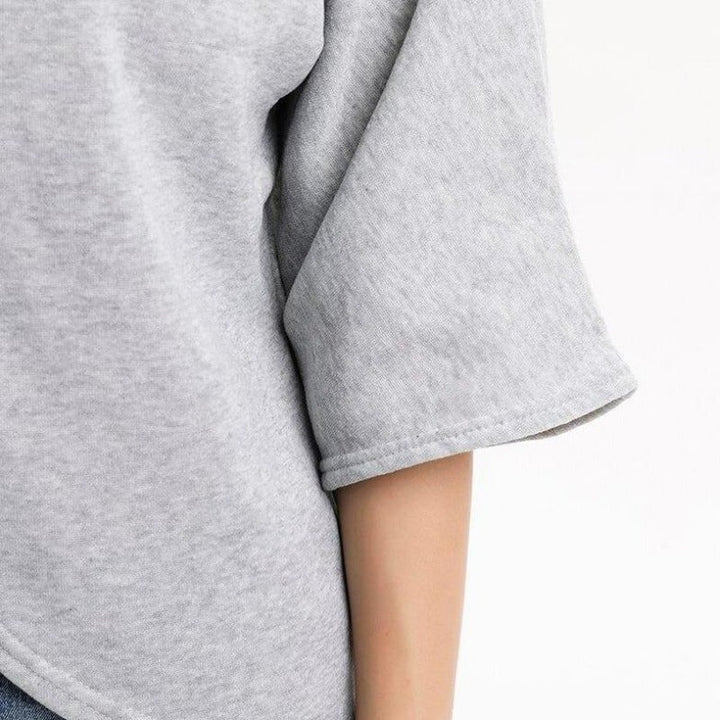Xenia - pull poncho à col roulé pour femme