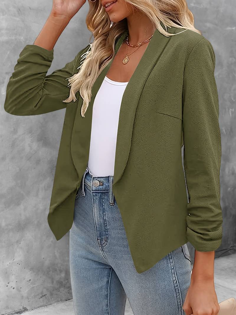 Isabella – blazer élégant ouvert sur le devant
