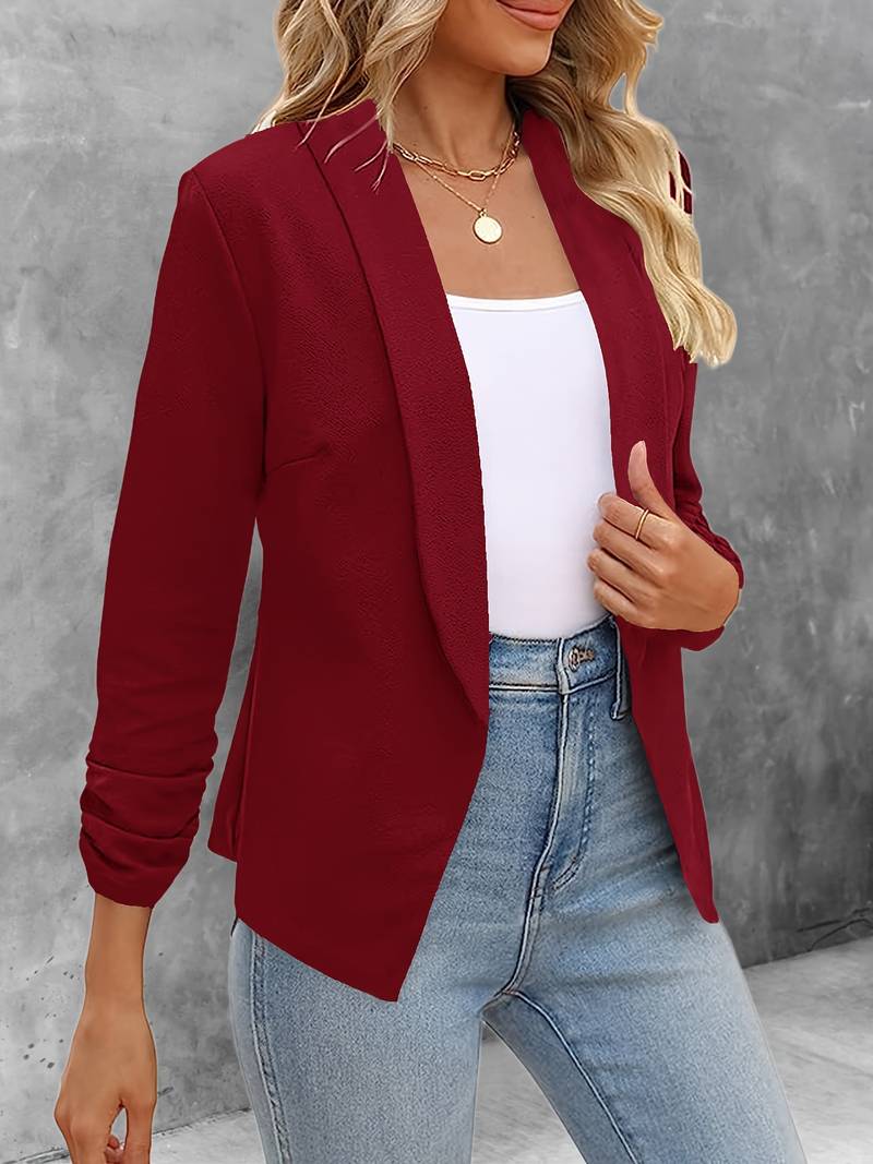 Isabella – blazer élégant ouvert sur le devant