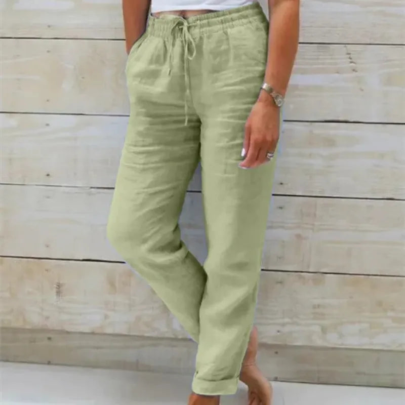 Stacy – pantalon en lin élégant pour femme