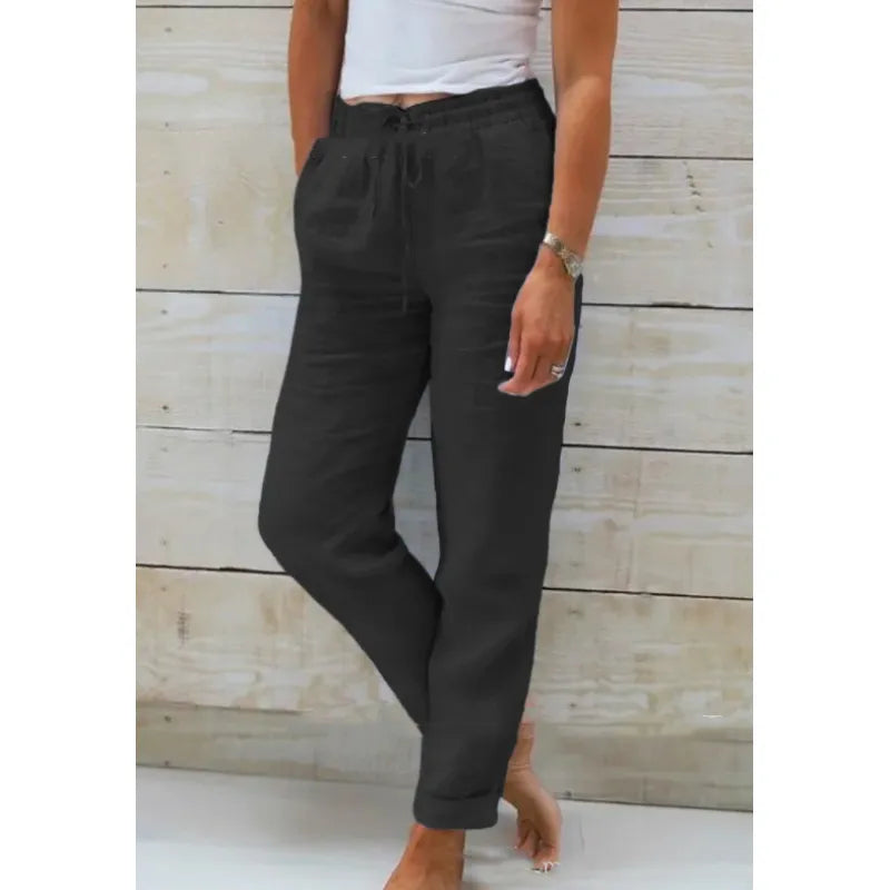 Stacy – pantalon en lin élégant pour femme