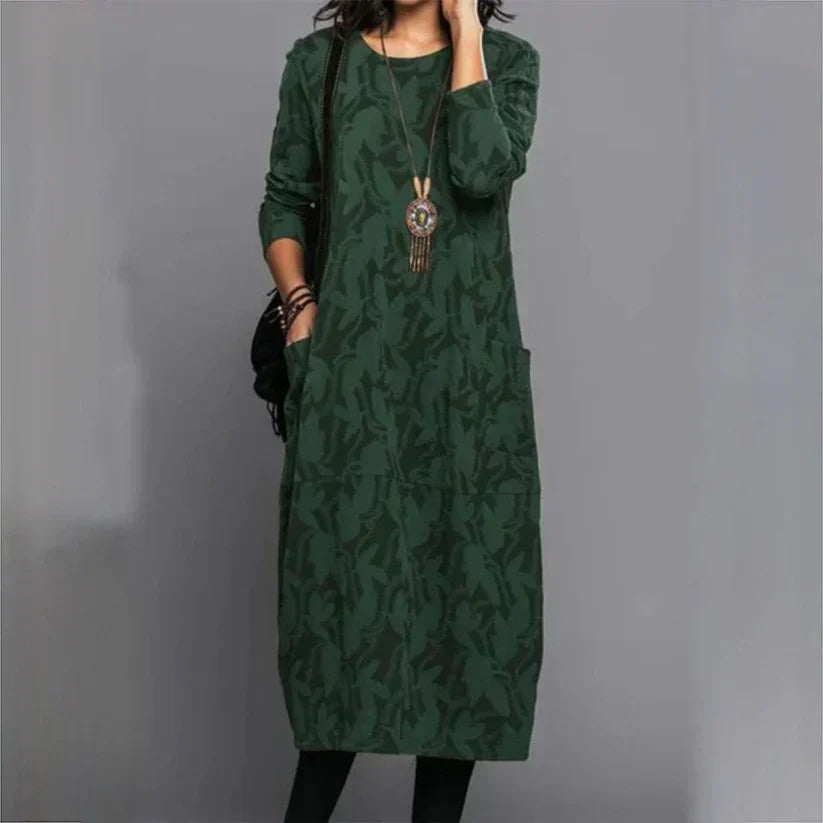Eva janssen - robe élégante verte