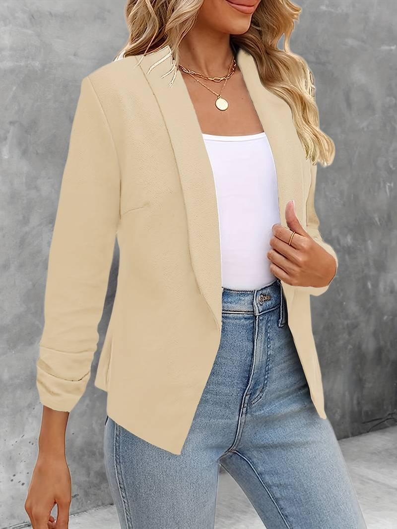 Isabella – blazer élégant ouvert sur le devant