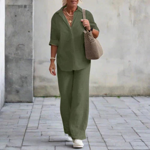 Britta - un ensemble deux pièces élégant pour femme pour toutes les occasions