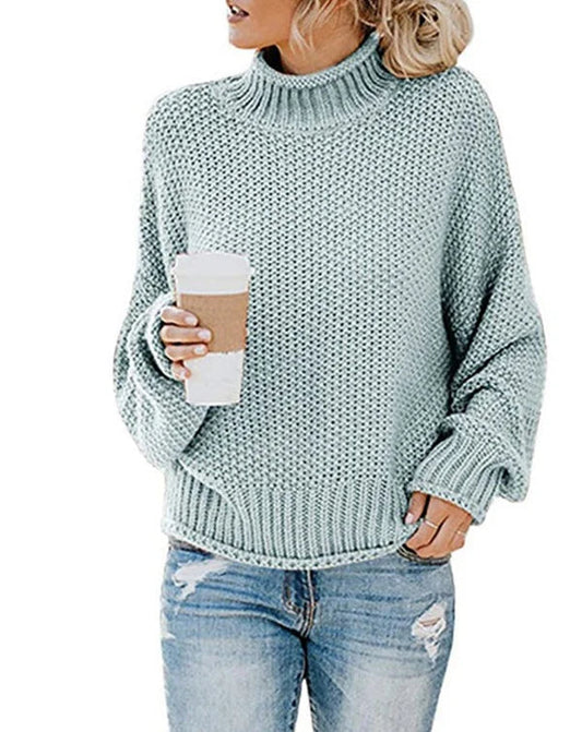 Rovié | pull épais à col montant